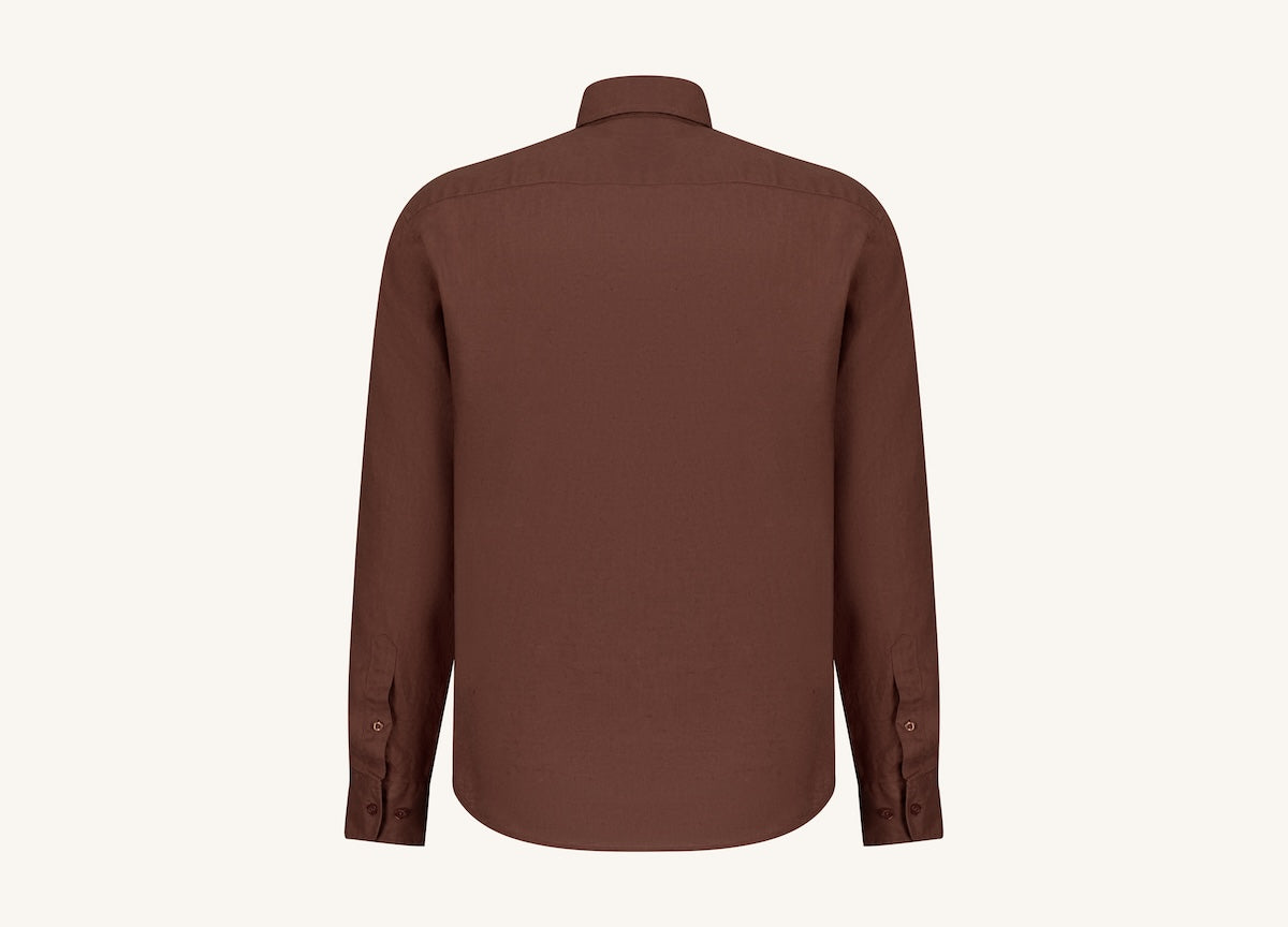 Bordeaux - Linen Shirt