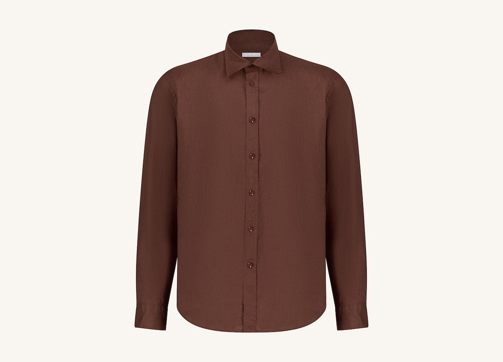 Bordeaux - Linen Shirt