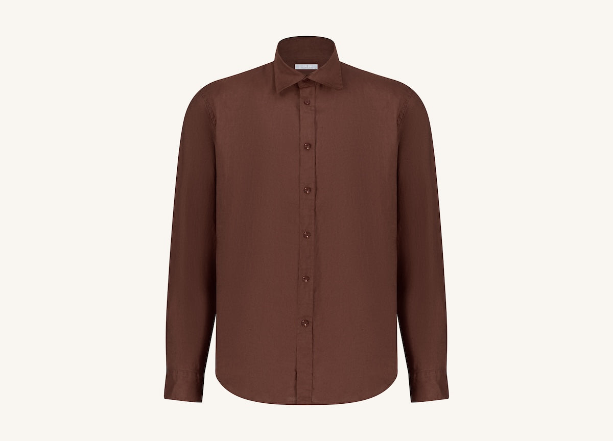 Bordeaux - Linen Shirt