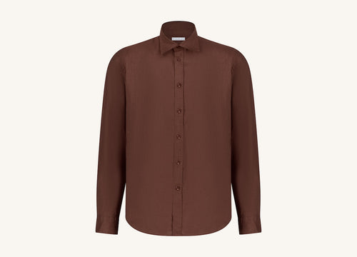 Bordeaux - Linen Shirt