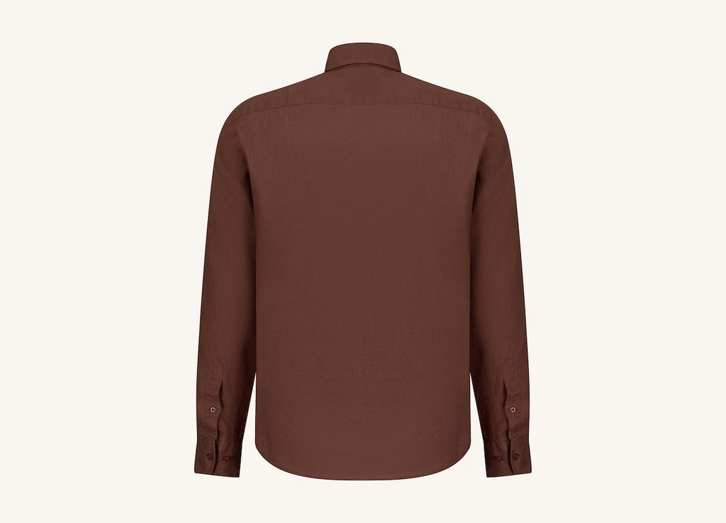 Bordeaux - Linen Shirt